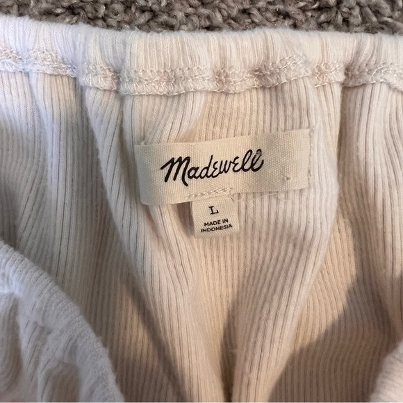 Madewell Plush Square-Neck Smocked Long Sleeve Top - Picture 5 of 5